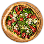 Vegetable Deluxe Pizza 