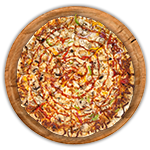 Bbq Chicken & Smoked Sausage Pizza 
