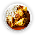 1/2 Chicken Korma 