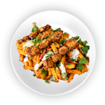Chips, Cheese & Spicy Chicken 