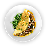 Mushroom Omelette 